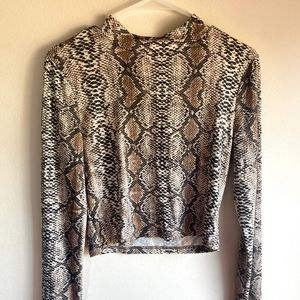SHEIN Snake Skin Long Sleeve (L)